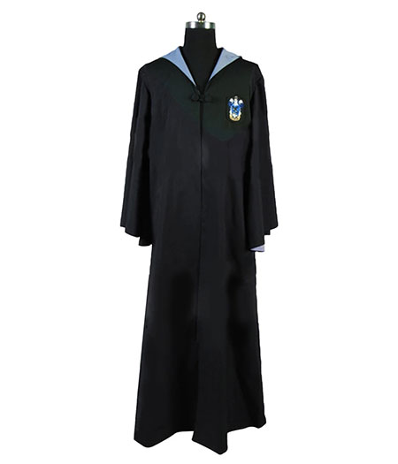 Harry Potter : Hogwarts Ravenclaw Long Noir Robe Costume Cosplay Achat